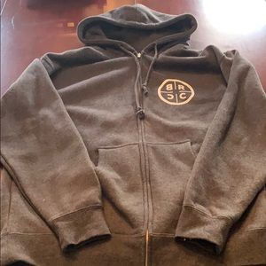 BRCC full zip heavy sweatshirt